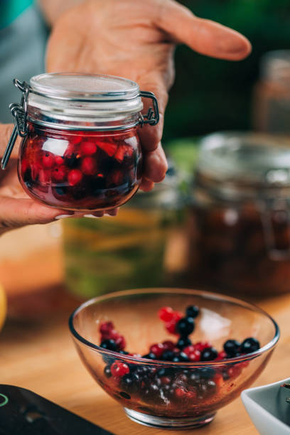 istock Jar with Fermented Fruits 1334612571