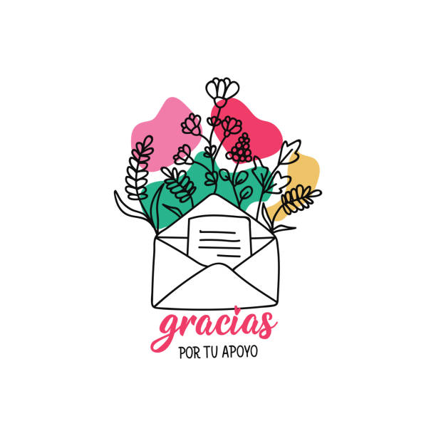 330+ Thank You Spanish Stock Illustrations, Royalty-Free Vector