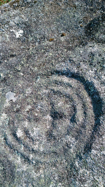 istock Petroglyph in Pontevedra province, Galicia, Spain. 1334616765