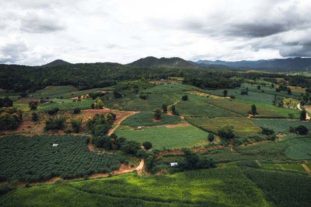 istock mountains and rural villages 1334631323