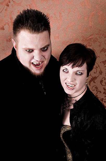 vampire portrait stock photo