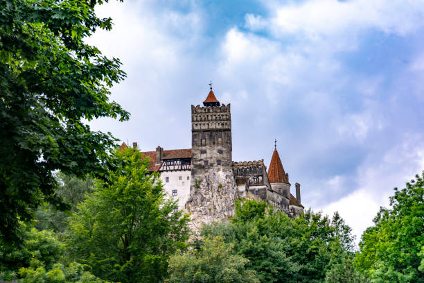 legendarny zamek dracula w bran, rumunia - vlad vi zdjęcia i obrazy z banku zdjęć