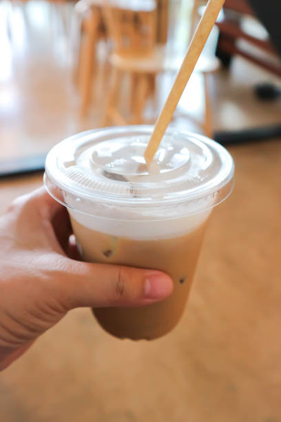 coffee , iced coffee or iced cappuccino coffee for serve