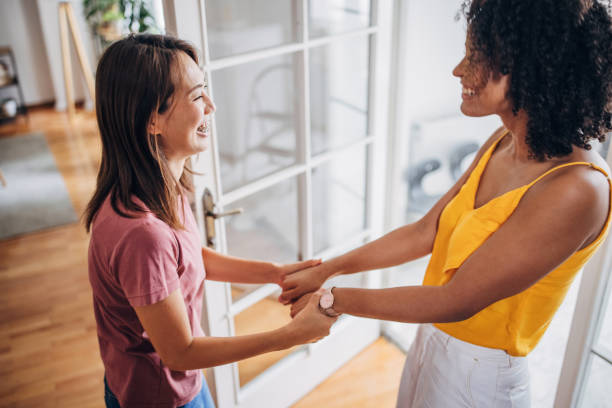 istock Happy female friends 1334636905