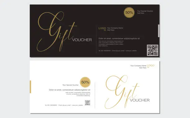 Vector illustration of Voucher, Gift certificate, Coupon template. stock illustration
Gift Certificate or Card, Template, Coupon, Certificate, Gift