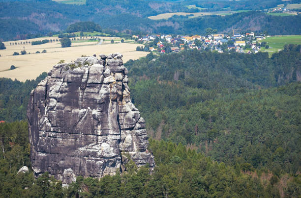 istock high cliffs, beautiful landscape on a sunny summer day, Germany 1334655776