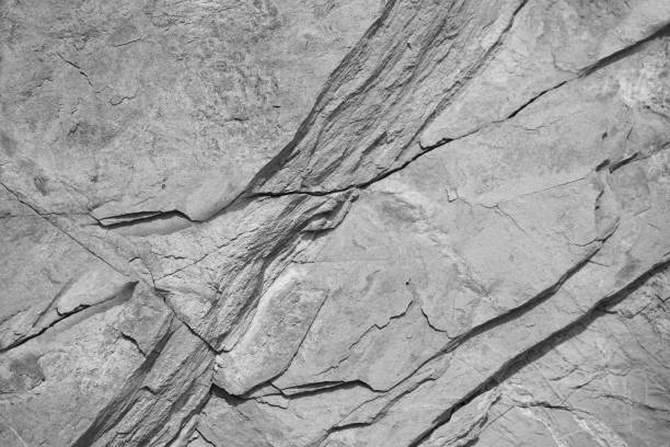 istock White rock texture. Close-up. Light gray stone background with copy space for design. 1334672541
