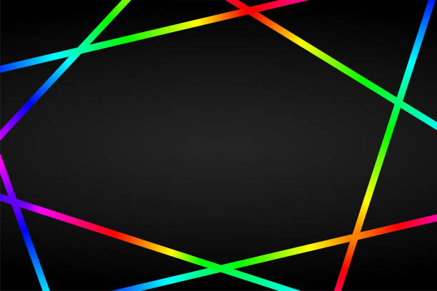 Led Line Background 50+ Led Light Lines On Black Background Stock Illustrations, Royalty ...