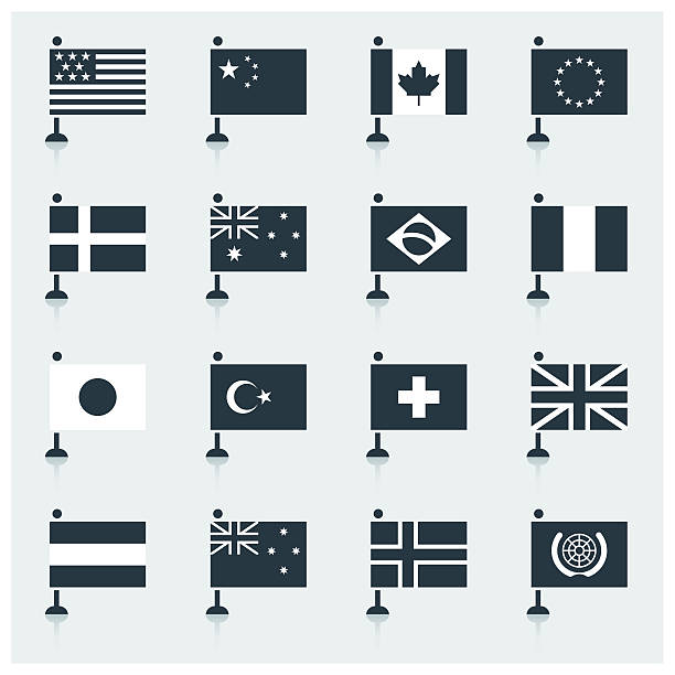 世界の国旗 - interface icons british flag uk england点のイラスト素材／クリップアート素材／マンガ素材／アイコン素材