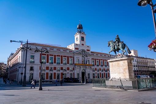 The beauty of Madrid and Puerta del Sol, Spain