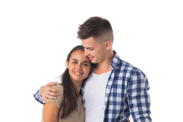 istock Portrait of a beautiful couple 1334688465