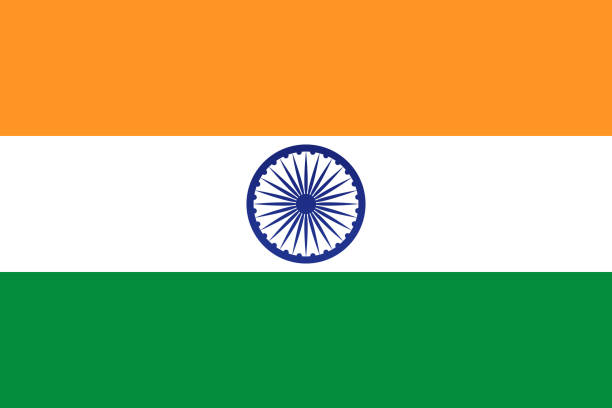 istock Republic of India Asia Flag 1334715603