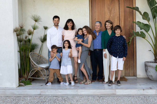 istock Multigeneration argentinian family  portrait 1334716530