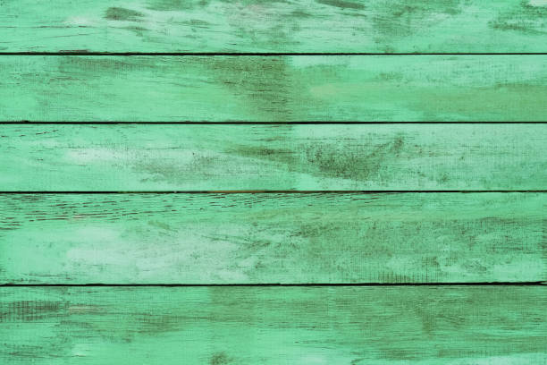 istock Old dirty wooden green background. Abstract background. Top view, copy space 1334725501