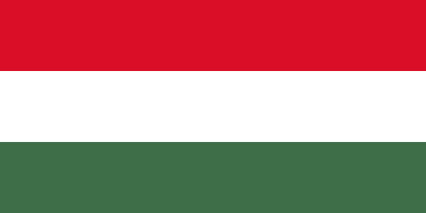 ilustraciones, imágenes clip art, dibujos animados e iconos de stock de bandera de hungría europa - hungary hungarian culture hungarian flag flag