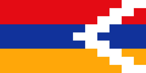 istock Republic of Artsakh Europe Flag 1334728404
