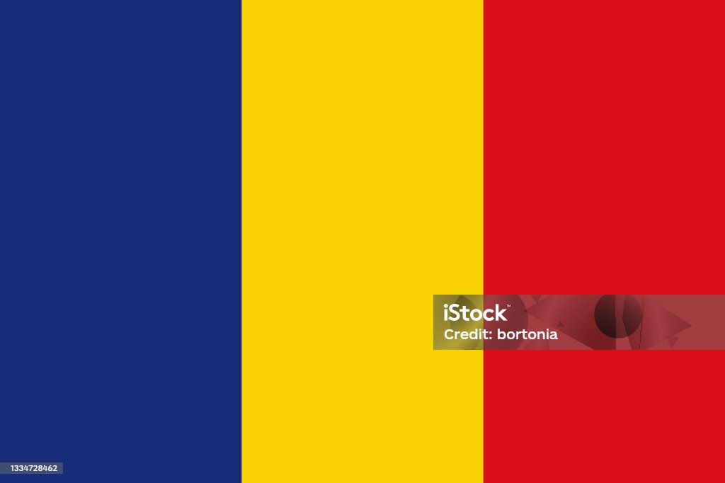 Romania Europe Flag The flag of Romania. Drawn in the correct aspect ratio. File is built in the CMYK color space for optimal printing, and can easily be converted to RGB without any color shifts. Romania stock vector