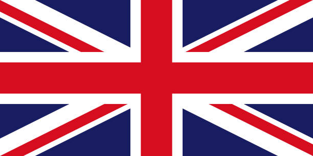 ilustrações de stock, clip art, desenhos animados e ícones de united kingdom europe flag - panoramic international landmark national landmark famous place