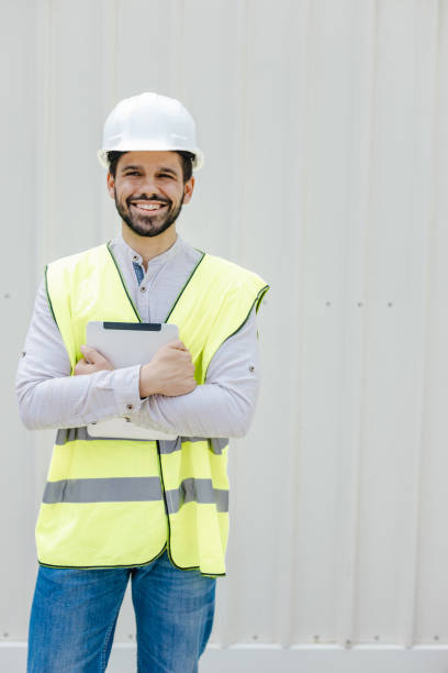 istock Civil engineer with a digital tablet in his hand 1334729365