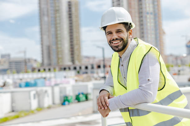 istock Portrait of a construction worker 1334729396