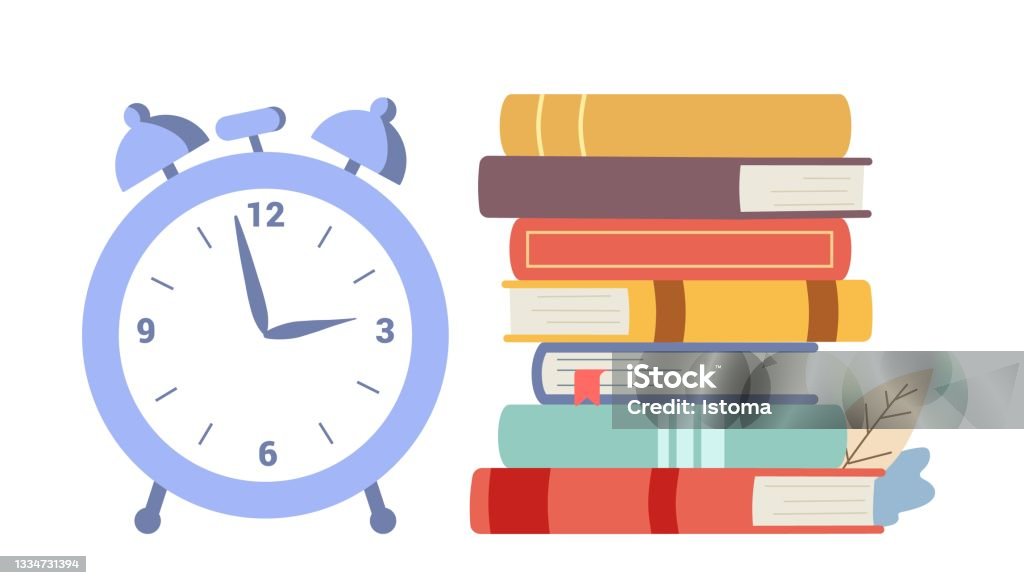 Speed Reading Animation Speed Reading On Timer Education Concept Reading And Listening Study ...