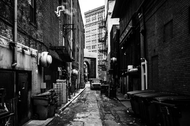 istock Dark alley - Pittsburgh, PA 1334735863