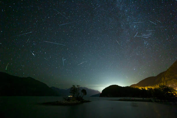 istock meteor shower taken from Curry Creek, British Columbia, Canada 1334736668