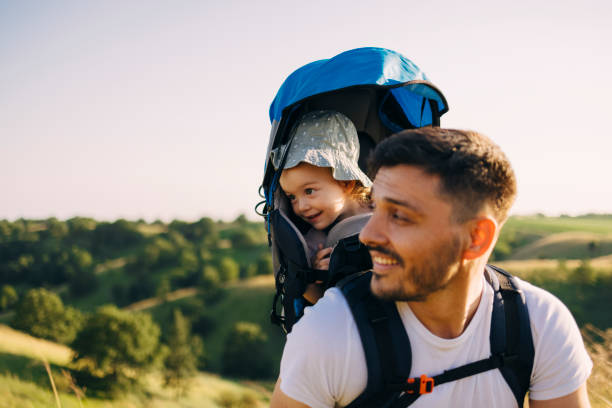 istock Father And Daughter Having Fun while Hiking Together 1334742360