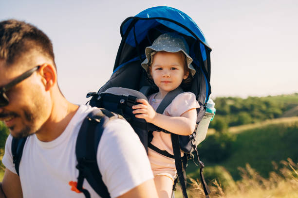 istock Father And Daughter Hiking Together 1334742365