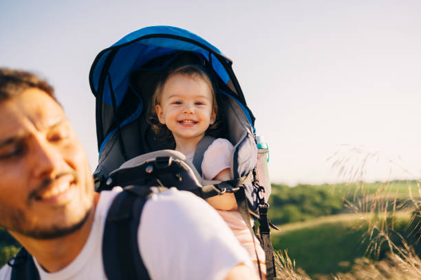istock Father And Daughter Hiking Together 1334742368