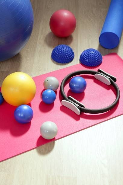 istock balls pilates toning stability ring roller yoga mat 1334744205