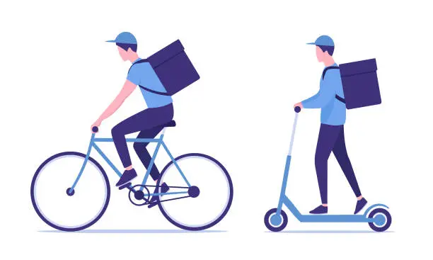 Vector illustration of delivery