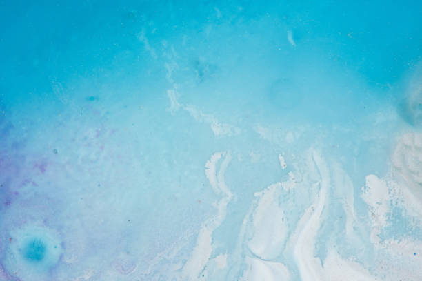 istock Colorful abstract liquid pattern background.color mixing paint.marble texture 1334760367