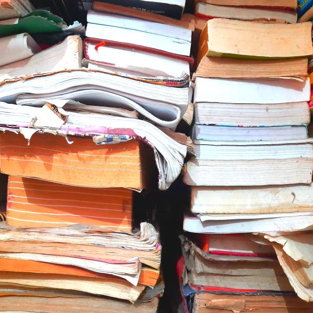 istock books are stored in library and store room. 1334764927
