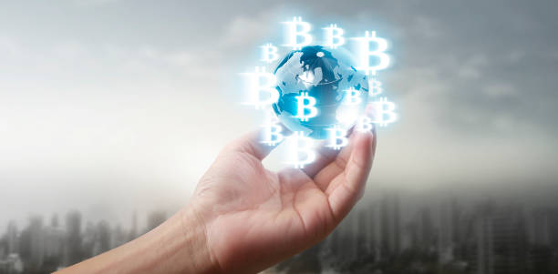 istock Hands showing bitcoin icon as virtual money digital 1334772893