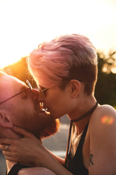 istock Tender candid love relationship between young couple 1334775991