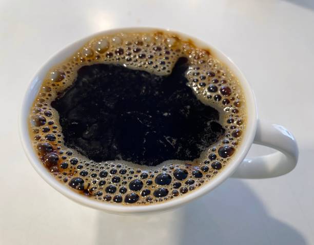 istock Delicious hot cup of Black Coffee 1334776713
