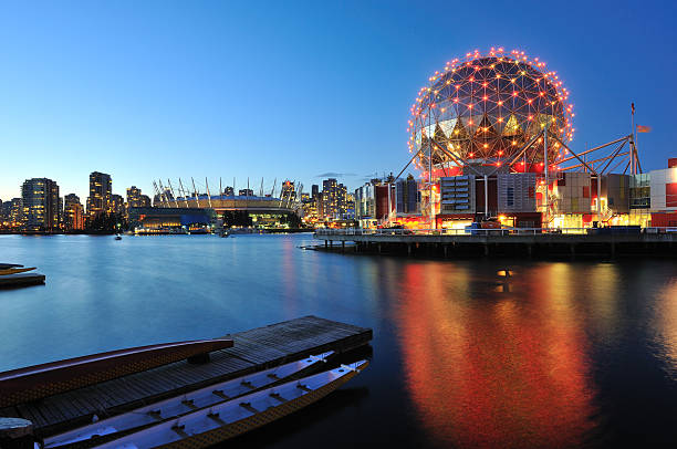 Vancouver Science World on Halloween