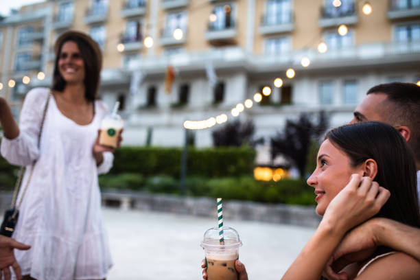 istock Out for coffee with friends 1334782048