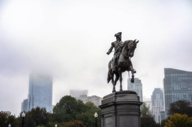 George Washington Monument in Boston Public Garden