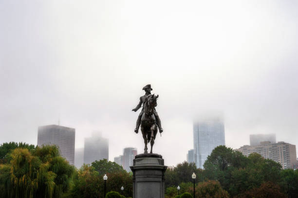 istock George Washington Monument in Boston Public Garden 1334785175
