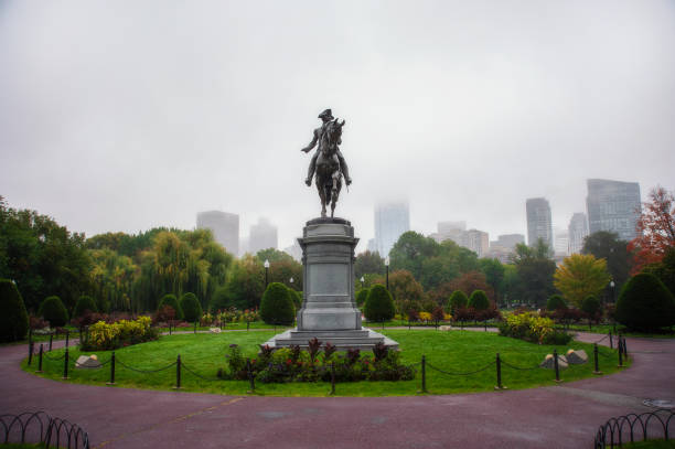 istock George Washington Monument in Boston Public Garden 1334785192