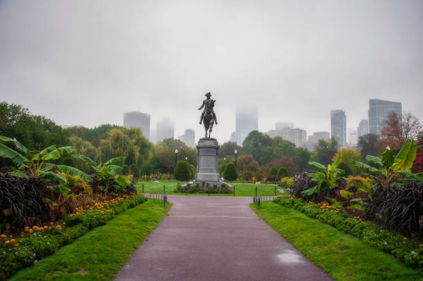 istock George Washington Monument in Boston Public Garden 1334785273