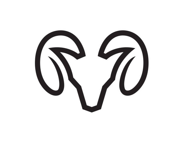 8,828 Ram Animal Illustrations & Clip Art - iStock | Ram animal horns