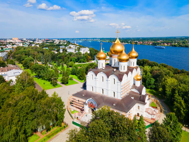 istock Assumption Cathedral aerial view, Yaroslavl 1334795256