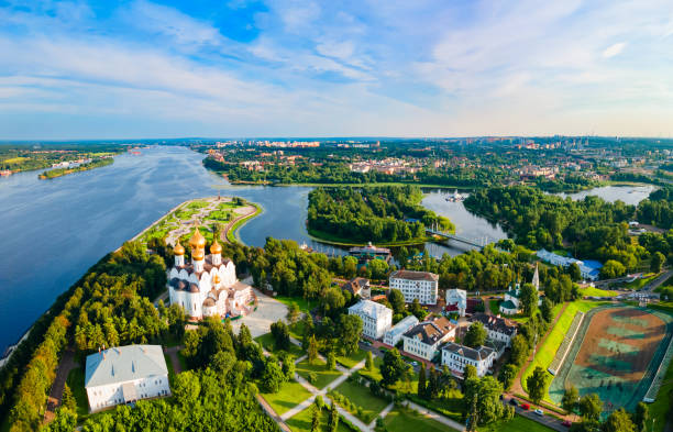 istock Assumption Cathedral aerial view, Yaroslavl 1334795260