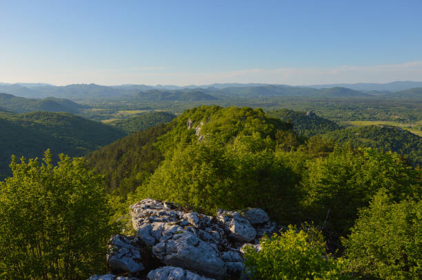 istock View from Krcmar peak at central Lika region 1334796817
