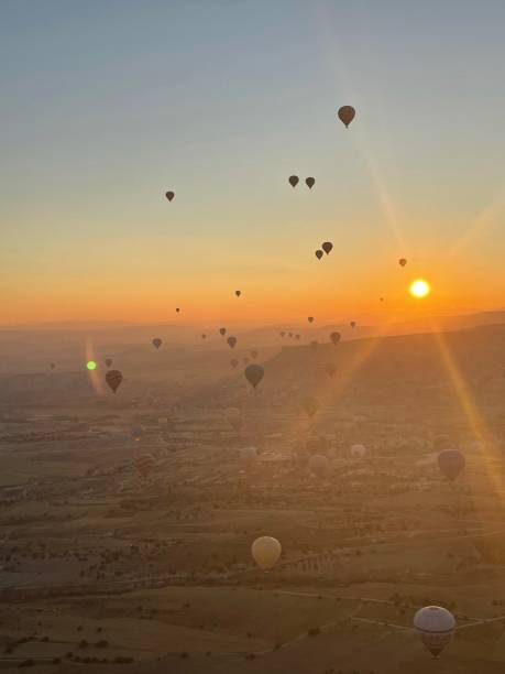 istock Balloons in Cappadocia Turkey 1334801745