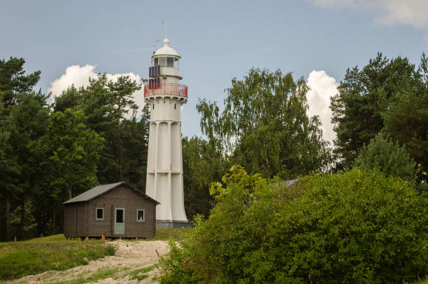 istock A small lighthouse in Mersrags, Latvia 1334812487