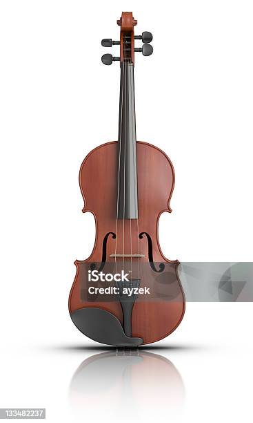 Violine Stockfoto und mehr Bilder von Dreidimensional - Dreidimensional, Geige, Einzelner Gegenstand